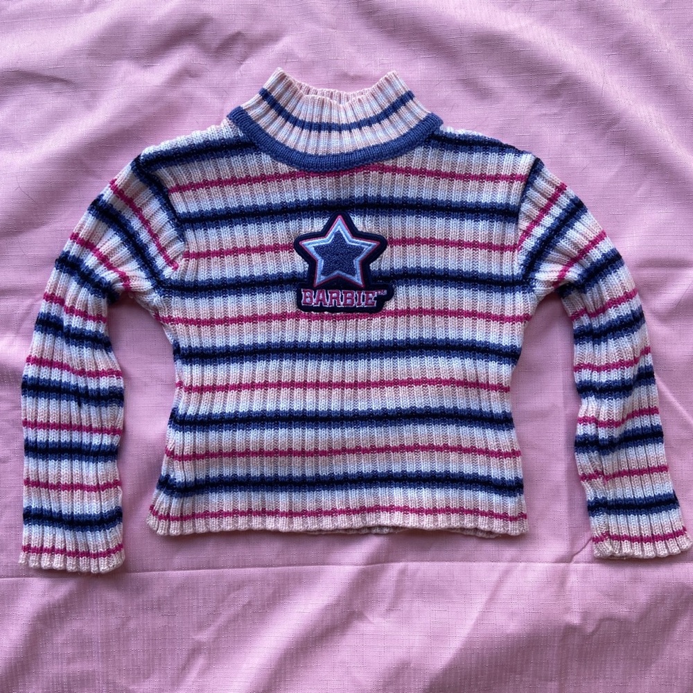Girls Barbie sweater